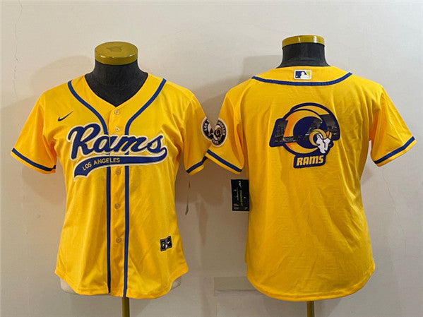 Los Angeles Rams yellow jersey