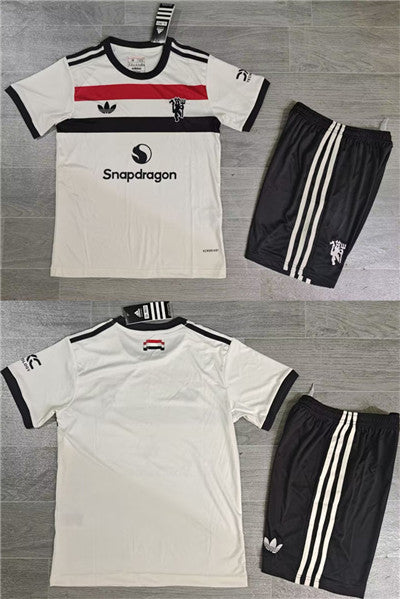 Custom Manchester United white jersey
