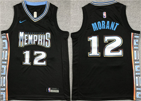 Ja Morant Memphis Grizzlies black City Edition jersey