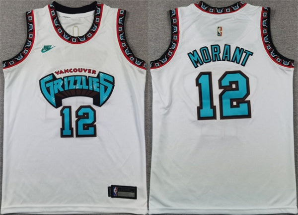 Ja Morant Memphis Grizzlies white Classic jersey