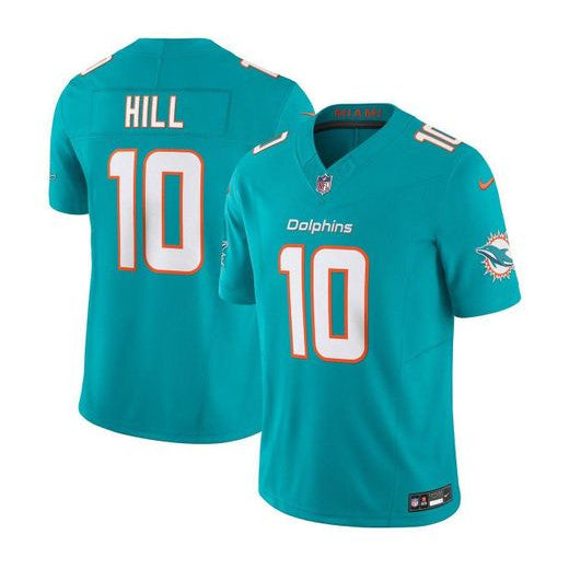 Tyreek Hill Miami Dolphins aqua FUSE jersey