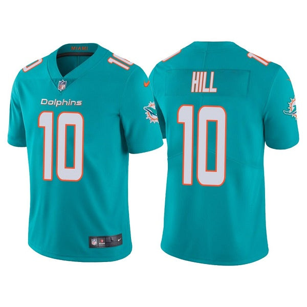 Tyreek Hill Miami Dolphins aqua jersey