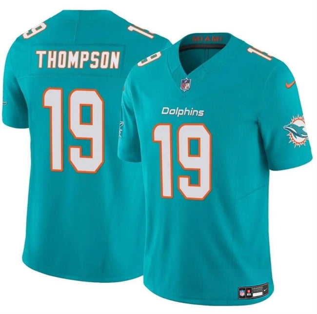 Skylar Thompson Miami Dolphins aqua FUSE jersey