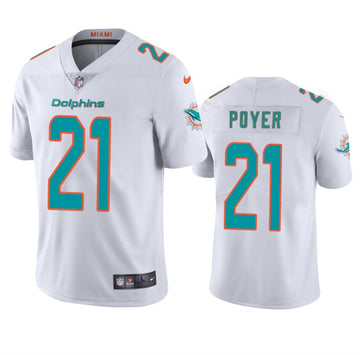 Jordan Poyer Miami Dolphins white jersey