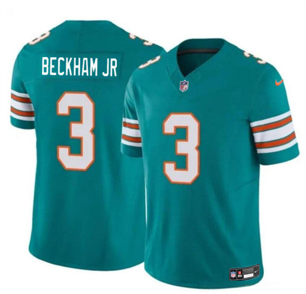 Odell Beckham Jr Miami Dolphins aqua FUSE jersey