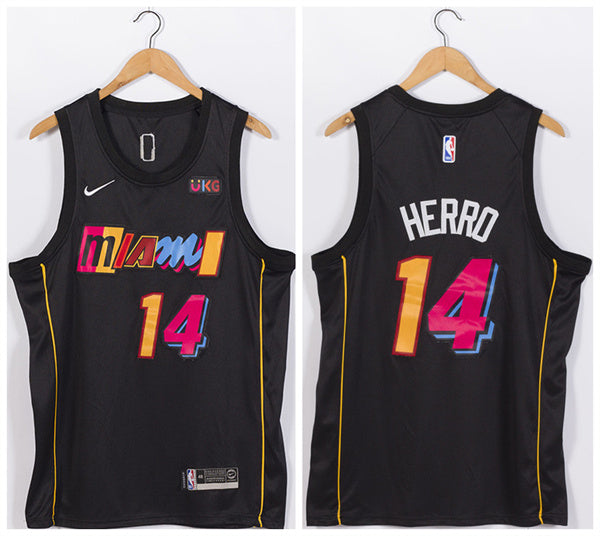 Tyler Herro Miami Heat black City Edition jersey