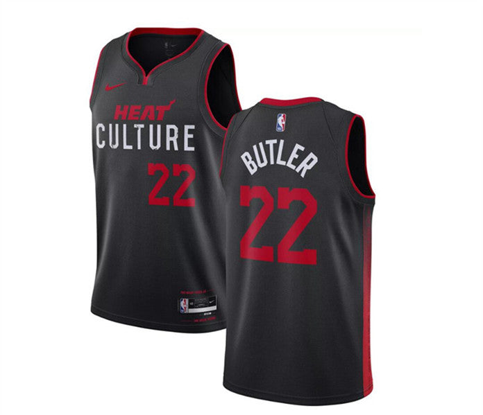 Jimmy Butler Miami Heat black City Edition jersey