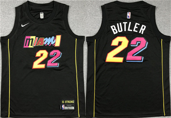 Jimmy Butler Miami Heat black City Edition jersey
