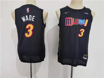 Dwyane Wade Miami Heat black City Edition jersey