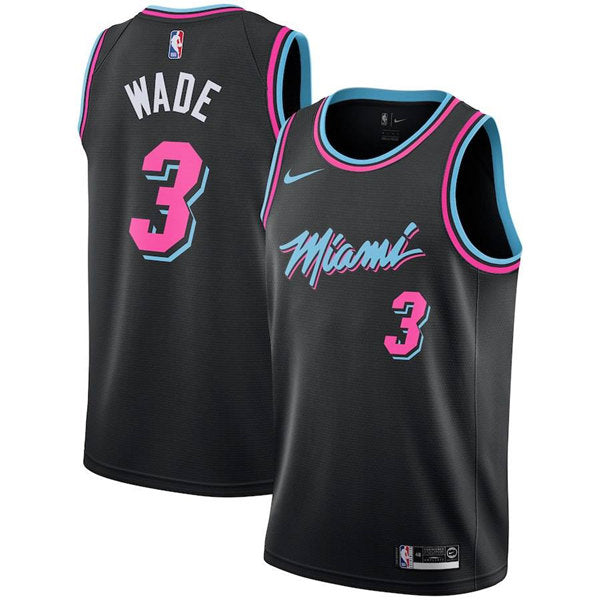 Dwyane Wade Miami Heat black jersey