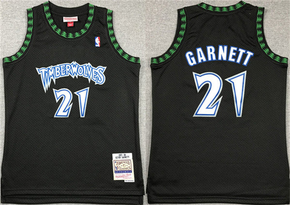 Kevin Garnett Minnesota Timberwolves black jersey