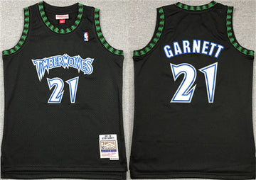 Kevin Garnett Minnesota Timberwolves black jersey