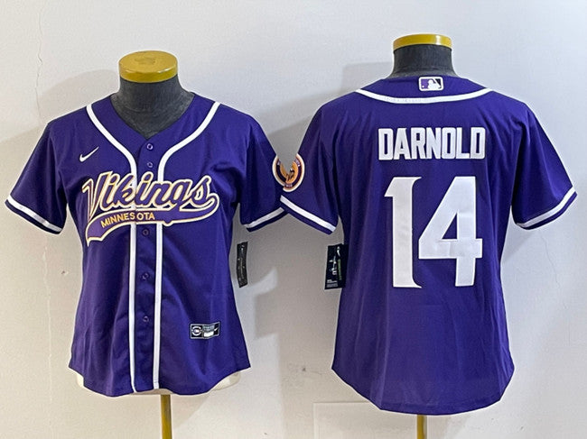 Sam Darnold Minnesota Vikings purple jersey
