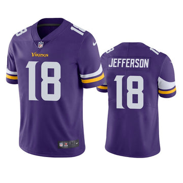 Justin Jefferson Minnesota Vikings purple jersey