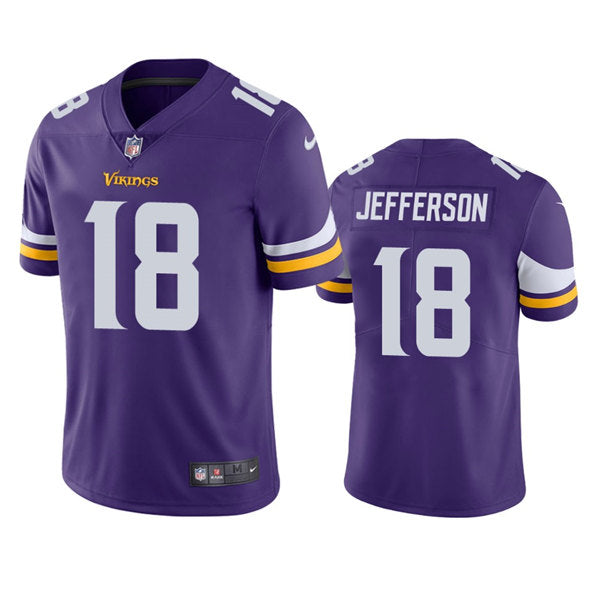 Justin Jefferson Minnesota Vikings purple jersey