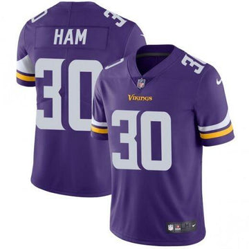 CJ Ham Minnesota Vikings purple jersey