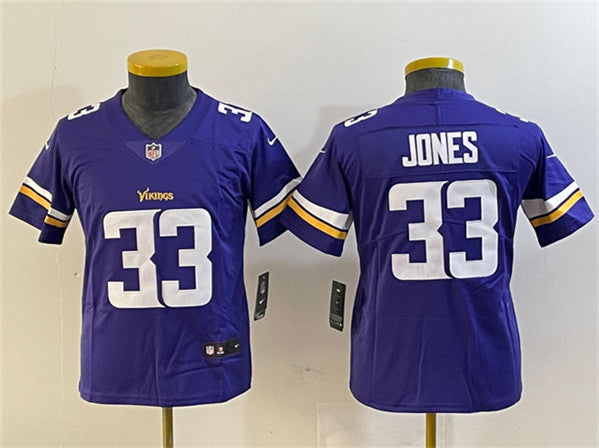 Aaron Jones Minnesota Vikings purple jersey