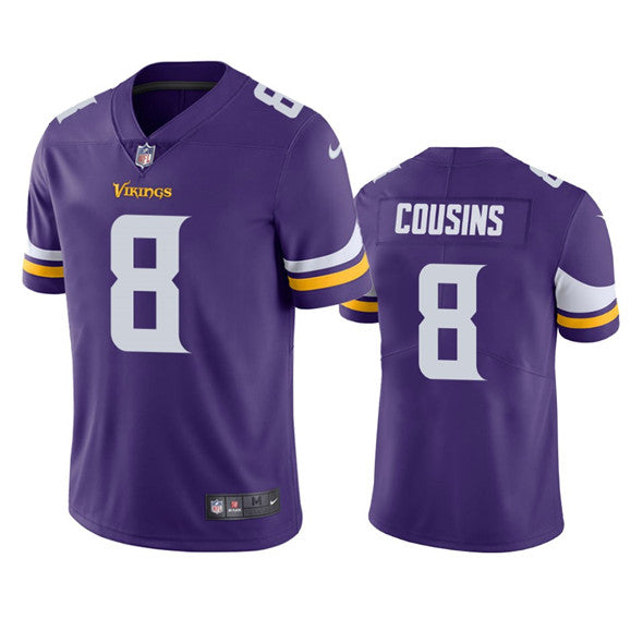 Kirk Cousins Minnesota Vikings purple jersey