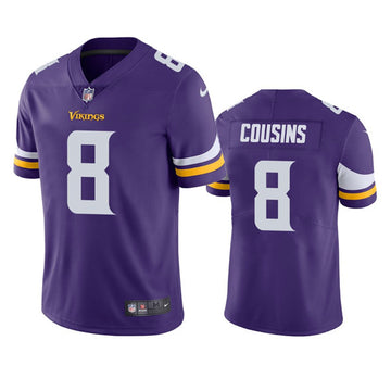 Kirk Cousins Minnesota Vikings purple jersey