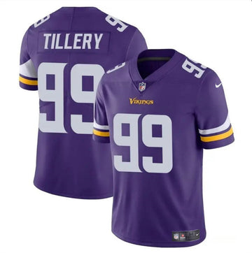 Jerry Tillery Minnesota Vikings purple jersey