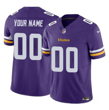 Custom Minnesota Vikings purple FUSE jersey
