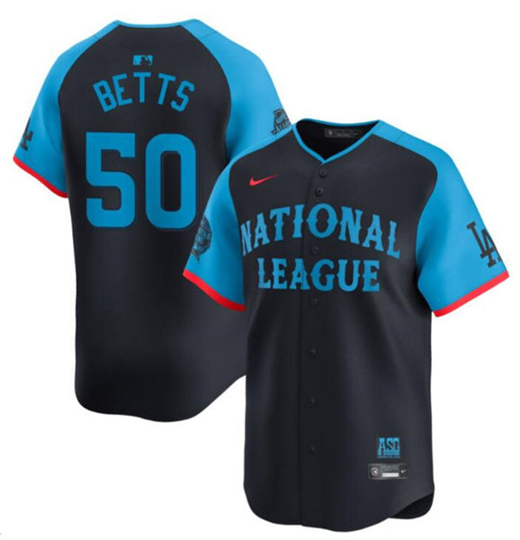 Mookie Betts National League All-Star navy All-Star jersey