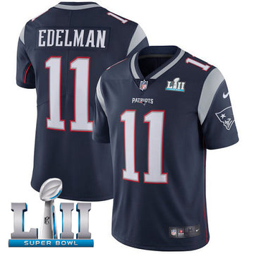 Julian Edelman New England Patriots navy jersey