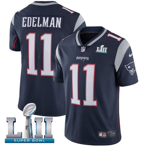 Julian Edelman New England Patriots navy jersey