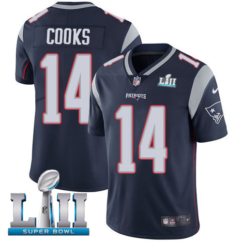 Brandin Cooks New England Patriots navy jersey