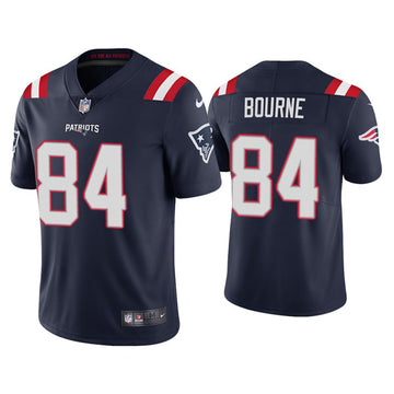Kendrick Bourne New England Patriots navy jersey
