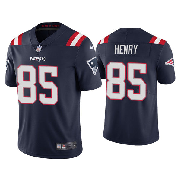 Hunter Henry New England Patriots navy jersey