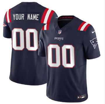 Custom New England Patriots navy FUSE jersey