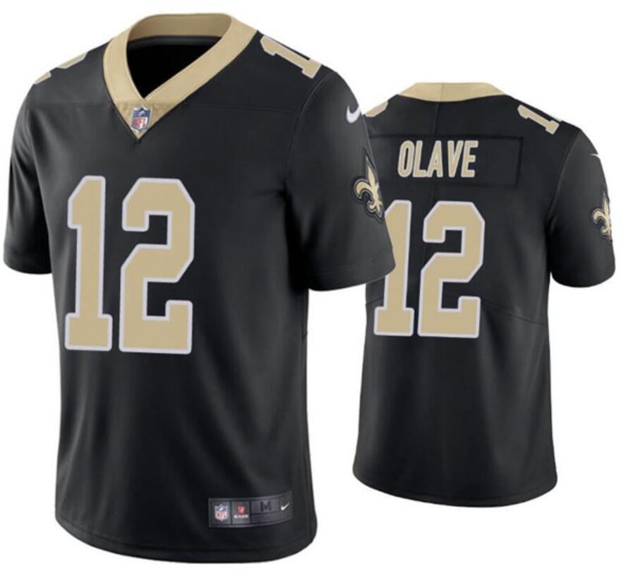 Chris Olave New Orleans Saints black jersey