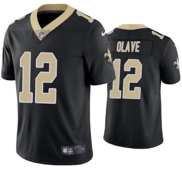Chris Olave New Orleans Saints black jersey