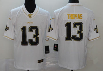 Michael Thomas New Orleans Saints white jersey