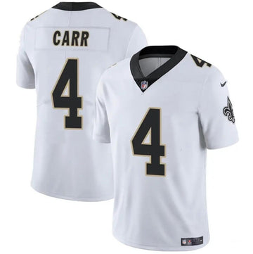Derek Carr New Orleans Saints white jersey
