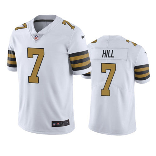 Taysom Hill New Orleans Saints white Color Rush jersey
