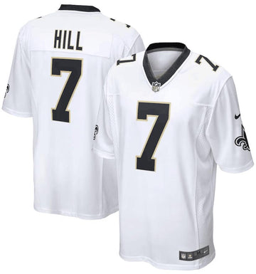 Taysom Hill New Orleans Saints white Game jersey