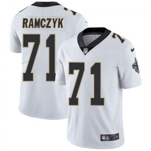 Ryan Ramczyk New Orleans Saints white jersey