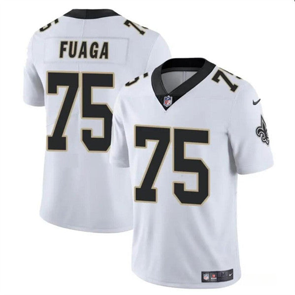 Taliese Fuaga New Orleans Saints white jersey