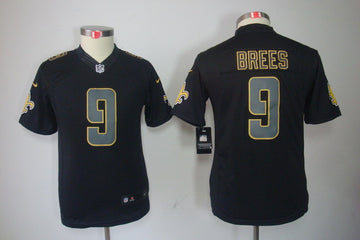 Drew Brees New Orleans Saints black jersey