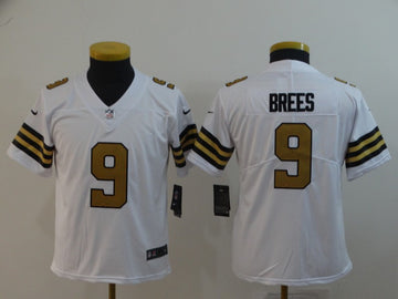 Drew Brees New Orleans Saints white jersey