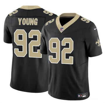 Chase Young New Orleans Saints black FUSE jersey