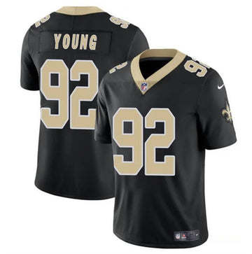 Chase Young New Orleans Saints black jersey