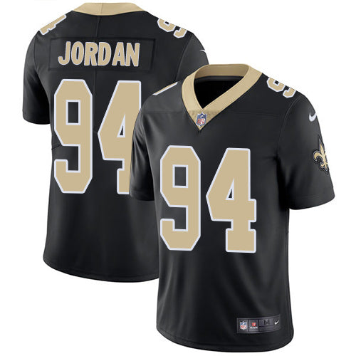 Cameron Jordan New Orleans Saints black jersey