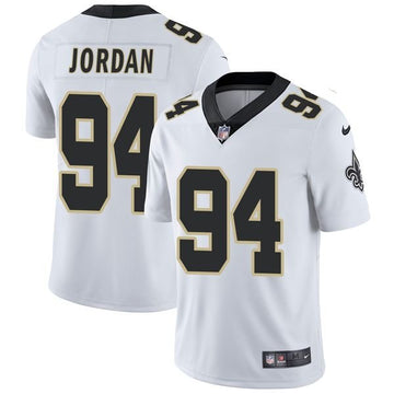 Cameron Jordan New Orleans Saints white jersey