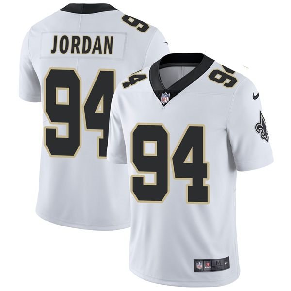Cameron Jordan New Orleans Saints white jersey