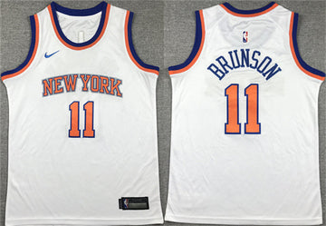 Jalen Brunson New York Knicks white jersey