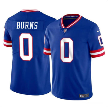 Brian Burns New York Giants blue Throwback jersey