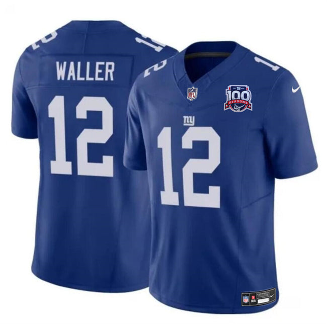 Darren Waller New York Giants blue FUSE jersey